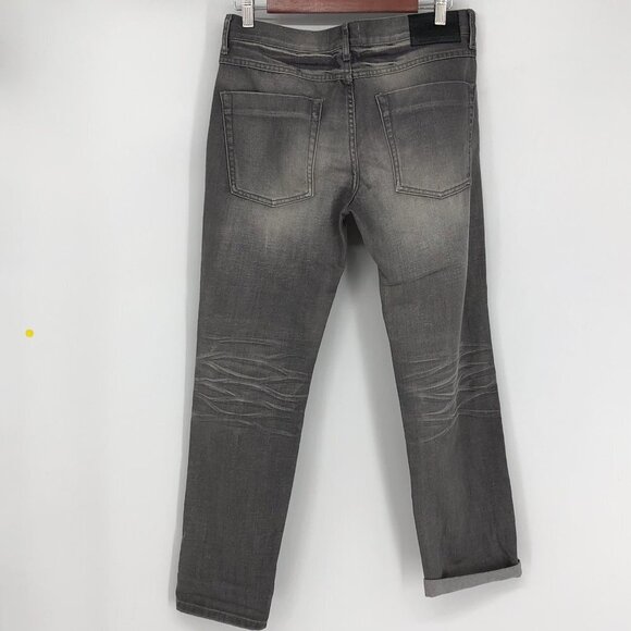 One X One Teaspoon Dark Grey Distressed Ripped  Jeans size 28 - Picture 2 of 10